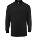 Polo Manches Longues Antistatique Résistant Aux Flammes Couleur : Noir Taille Xxl - Portwest