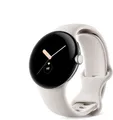 Google Pixel Watch [WiFi + LTE, inkl. Sportarmband chalk] 41mm Edelstahlgehäus A