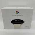 Google Pixel Watch 41mm Polished Silver Edelstahlgehäuse mit Chalk Sportarmband