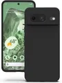 Schutzhülle für Google Pixel 8, Erhöhter Kameraschutz, Flexibles TPU, Schwarz