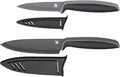 WMF Küchenmesserset 2 Stück schwarz Touch 1879086100, 2 Stück