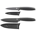 WMF Messer-Set Küchenmesser Kochmesser 2-Teilig Touch Stahl Schwarz Mit Hülle