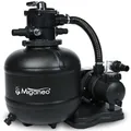 Miganeo Sandfilteranlage Dynamic 10000 Pro - Schwarz | 10.000 l/h | 370 mm Kessel | selbstsaugend