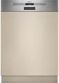 Neff S145EVS04E N50 Teilintegrierter Geschirrspüler, 60 cm breit, 14 Maßgedecke, AquaStop, Kindersicherung, Flex Besteckschublade, HomeConnect, Edelstahl