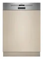 Neff S145EVS04E N50 Teilintegrierter Geschirrspüler, 60 cm breit, 14 Maßgedecke, AquaStop, Kindersicherung, Flex Besteckschublade, HomeConnect, Edelstahl
