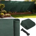 BB Sport Sichtschutz 2m x 5m Green Zaunblende 150 g/m² Schattiernetz Tennisblende inkl. Nylonkordel UV-resistent reißfest windfest 7 Jahre Garantie auf Material*