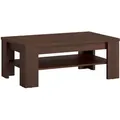 Couchtisch Nussbaum 110 Cm Imperia-129 Mit Ablage