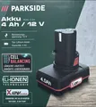 Parkside 12V Akku 4 Ah für Parkside Werkzeuge aus der X 12 V  Cell Balancing