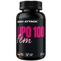 Body Attack - LIPO 100 FEM - 120 Kapseln