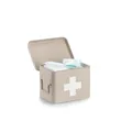 Zeller 19240 Medizinbox, Metall, beige