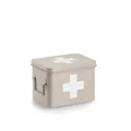 Zeller Medizinbox, Metall, beige