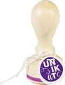 Heyda Stempel rund -Unikat Holz
