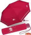 Scout Regenschirm Kinderschirm Taschenschirm Schulmappe safety reflex Red Prince