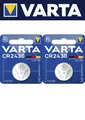 2x Varta Knopfzelle CR2430 Batterien neue Produktion aus 2026 2 Stück MHD 2035