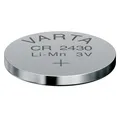 2x Lithium Knopfzelle Batterie Varta CR2430 Varta Type 6430