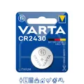 1 x Varta CR 2430 3V Lithium Batterie Knopfzelle 290mAh 6430 im Blister