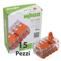 15x WAGO 221-420 Steckklemme Mit Hebel 10 Leiter 32A 450V