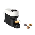 Kaffeekapselmaschine Nespresso VERTUO POP von Krups Coconut White