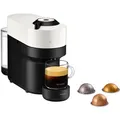 Krups Nespresso Vertuo Pop Coconut White XN9201, Kapselmaschine, schwarz