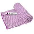 pandoo L Badetuch 80 cm x 160 cm violett POBTL05