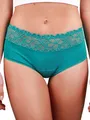 Taynie Deluxe Periodenunterwäsche aus Bio-Baumwolle - Periodenwäsche - Menstruationsunterwäsche - ersetzt 2-3 Tampons, Periodenslip Tragedauer bis 12 Std., waschbar bis 60°C (40, Petrol)