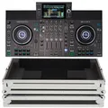 Denon DJ SC Live 4 Magma Case Bundle