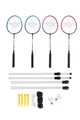 Charlsten Badminton Set mit Netz, 4 Schlägern, 2 Bällen & Tasche