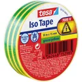 tesa 56192-00014-22 Isolierband Grün, Gelb (L x B) 10 m x 15 mm 1 St.