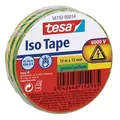 3 bis 60x tesa Isolierband ISO TAPE, 15 mm x 10 m, grün / gelb SPARE BIS ZU 66%