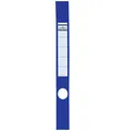 Durable 809006 Ordofix Ordnerrückenschilder (selbstklebend, mit Loch) Beutel à 10 Stück, blau