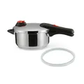 Amazon Basics Schnellkochtopf aus Edelstahl, induktionsgeeignet, 4 liter