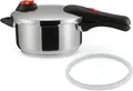 Amazon Basics Schnellkochtopf mit Edelstahldeckel 4l Induktion