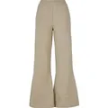 URBAN CLASSICS Jogginghose Urban Classics Damen Ladies Organic Ultra Wide Sweat Pants (1-tlg) beige L