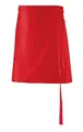 Vorbinder, Schürze 45x80 cm in Rot LxB aus 65% Baumwolle - 35% Polyester