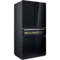 Siemens KF96RSBEA Side-by-Side Kühlkombination Freistehend 572 l E Schwarz - Schwarz