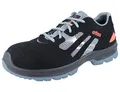 Atlas Halbschuh Flash 2000 ESD S1 W.10 Gr.45, Schwarz Rot, 45 EU, 209995