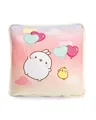 NICI Kissen MOLANG quadratisch 30x30cm bunt - Flauschiges Kuscheltierkissen für Jungen, Mädchen, Babys und Kuscheltierliebhaber, ideal für Zuhause, Kindergarten oder unterwegs - 61676
