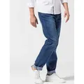 5-Pocket-Jeans BRAX "Style COOPER DENIM", Herren, Gr. 34, Länge 30, blau, 76% Baumwolle, 22% Lyocell, 2% Elasthan, Jeans