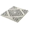 Kleine Wolke Badteppich Boho, Beige, Textil, rechteckig, 55x65 cm, Textiles Vertrauen - Oeko-Tex®, für Fußbodenheizung geeignet, rutschhemmend, Badtextilien, Badematten