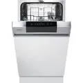 Gorenje - GI520E15X - Einbau-Geschirrspüler - 45 cm - AquaStop - Silber - Silber