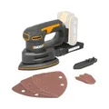 WORX Schleifer, "PowerShare", 20V, schwarz/orange, Solo-Gerät
