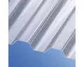 Gutta Polycarbonat Wellplatte Trapez 76/18 klar gerillt 2000 mm x 950 mm x 1,4 m