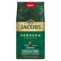 Jacobs Kaffeebohnen Krönung Classic Aroma-Bohnen, nussig mit Zitrusnote, geröstet in Bremen, Intensität 6/10, Kaffee ganze Bohnen, 500 g