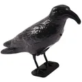 Taubenschreck Rabe mit Sensor Krähe Vogelabwehr Taubenabwehr Vogelscheuche Vogel