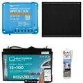 a-TroniX Solaranlage Wohnmobil 220W mit 100Ah Lithium Batterie und Victron MPPT Laderegler