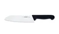 Giesser Messer Japan Santoku Kochmesser Küchenmesser TPE Kunststoff schwarz 18cm