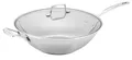 Scanpan 71303200 Wok mit Deckel - Impact, 32 cm
