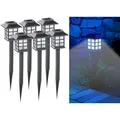 Lunartec 6er-Set Solar-LED-Wegeleuchten "Asian" mit Lichtsensor, IP44