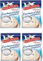 Paneangeli Zucchero Al Velo Zuckergusszucker mit Vanillegeschmack, 125 g, 4 Stück