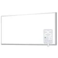Heidenfeld Infrarotheizung HF-HP100-3, m. Thermostat, weiß, 300-1200 Watt, 10 J. Garantie (1000 Watt)